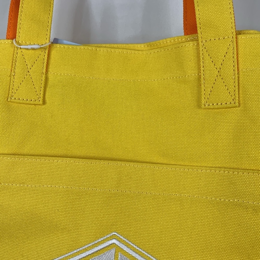 Esprit Yellow Tote Bag- NWT - Picture 6 of 11